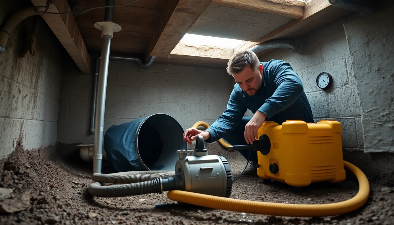 Crawl Space Water Removal