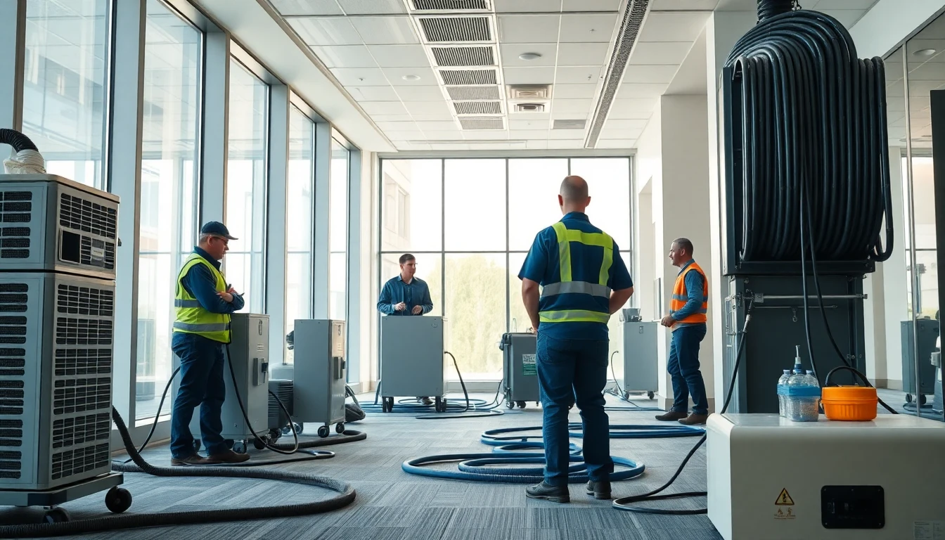 Commercial Water Damage Restoration