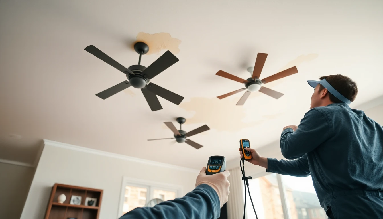 Ceiling Water Damage Repair